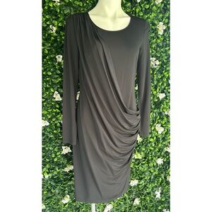 Lafayette 148 | drape front dress